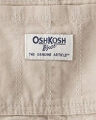 Baby Lightweight Canvas Overalls - Khaki, image 3 of 4 slides