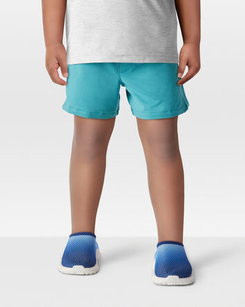 Enfant en bas âge Short à enfiler On-the-go - Sarcelle, 