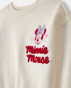 Toddler Girl 2-Piece Disney&copy; Minnie Mouse Heart Long-Sleeve Top & Pant Set - Cream/Red, image 3 of 8 slides