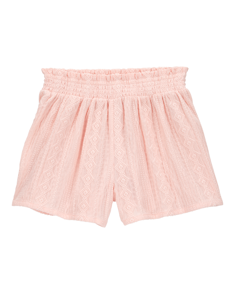 Kid Pull-On Smocked Shorts, image 1 of 5 slides