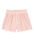 Kid Pull-On Smocked Shorts, image 1 of 5 slides