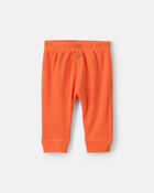 B&eacute;b&eacute; - Ensemble 2 pi&egrave;ces cache-couche manches longues &laquo;Baby&rsquo;s First Halloween&raquo; et pantalon  &ndash; Orange/Cr&egrave;me, image 4 sur 4 diapositives