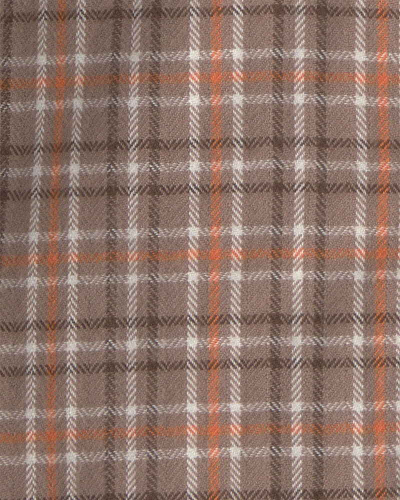 Tout-petit gar&ccedil;on - Chemise boutonn&eacute;e en flanelle de coton biologique, image 3 sur 3 diapositives