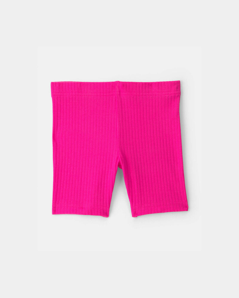 Toddler Girl Bike Shorts - Pink, image 2 of 4 slides