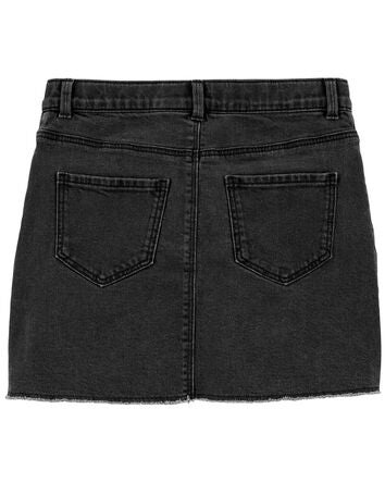 Kid Denim Rip and Repair Skirt, 