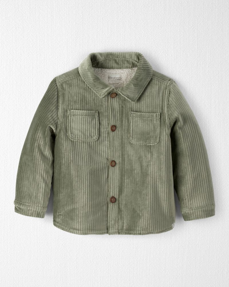 Toddler Boy Recycled Velour Jacket, image 1 of 4 slides