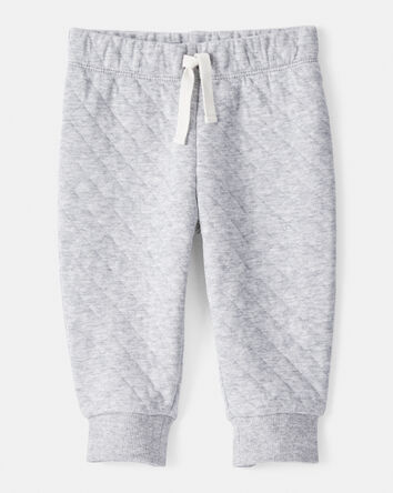 Bébé garçon - Ensemble 2 pièces t-shirt à manches longues et pantalon à motif de camion d’incendie – Bleu/gris, 