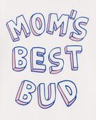 Toddler Boy Mom's Best Bud Graphic Tee, image 2 of 3 slides