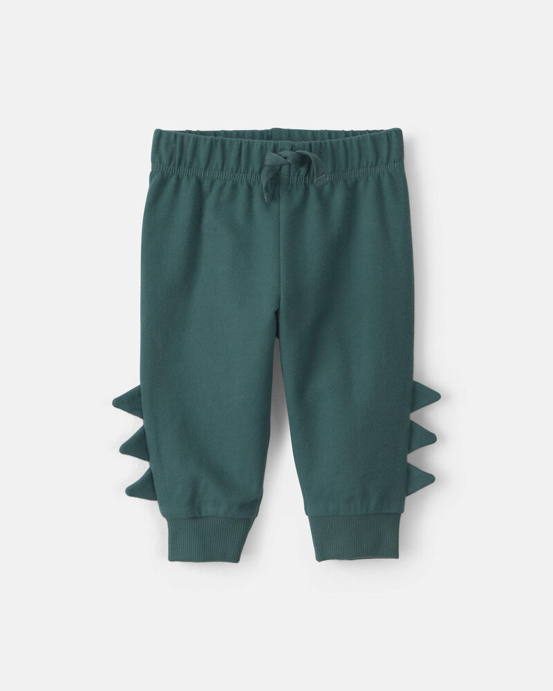 Baby Boy 2-Piece 'Daddy-saurus Loves Me' Long-Sleeve Bodysuit & Pant Set - Green/Cream, image 2 of 5 slides