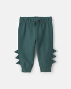 Baby Boy 2-Piece 'Daddy-saurus Loves Me' Long-Sleeve Bodysuit & Pant Set - Green/Cream, image 2 of 5 slides