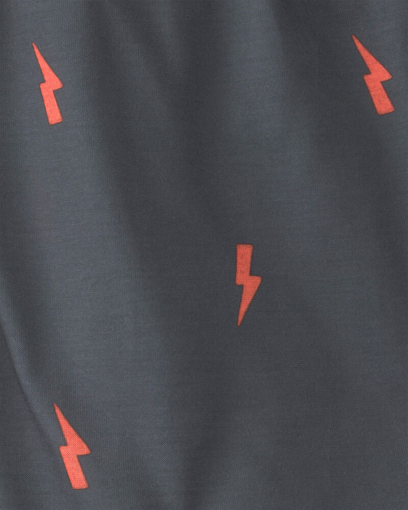 Boys 2-Pack Gaming Pyjama Shorts - Green/Grey, image 2 of 4 slides