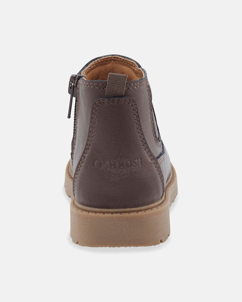 Toddler Boy Ankle Boots - Brown, image 3 of 6 slides