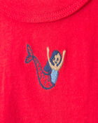 Toddler Girl Mermaid Top - Red, image 3 of 5 slides