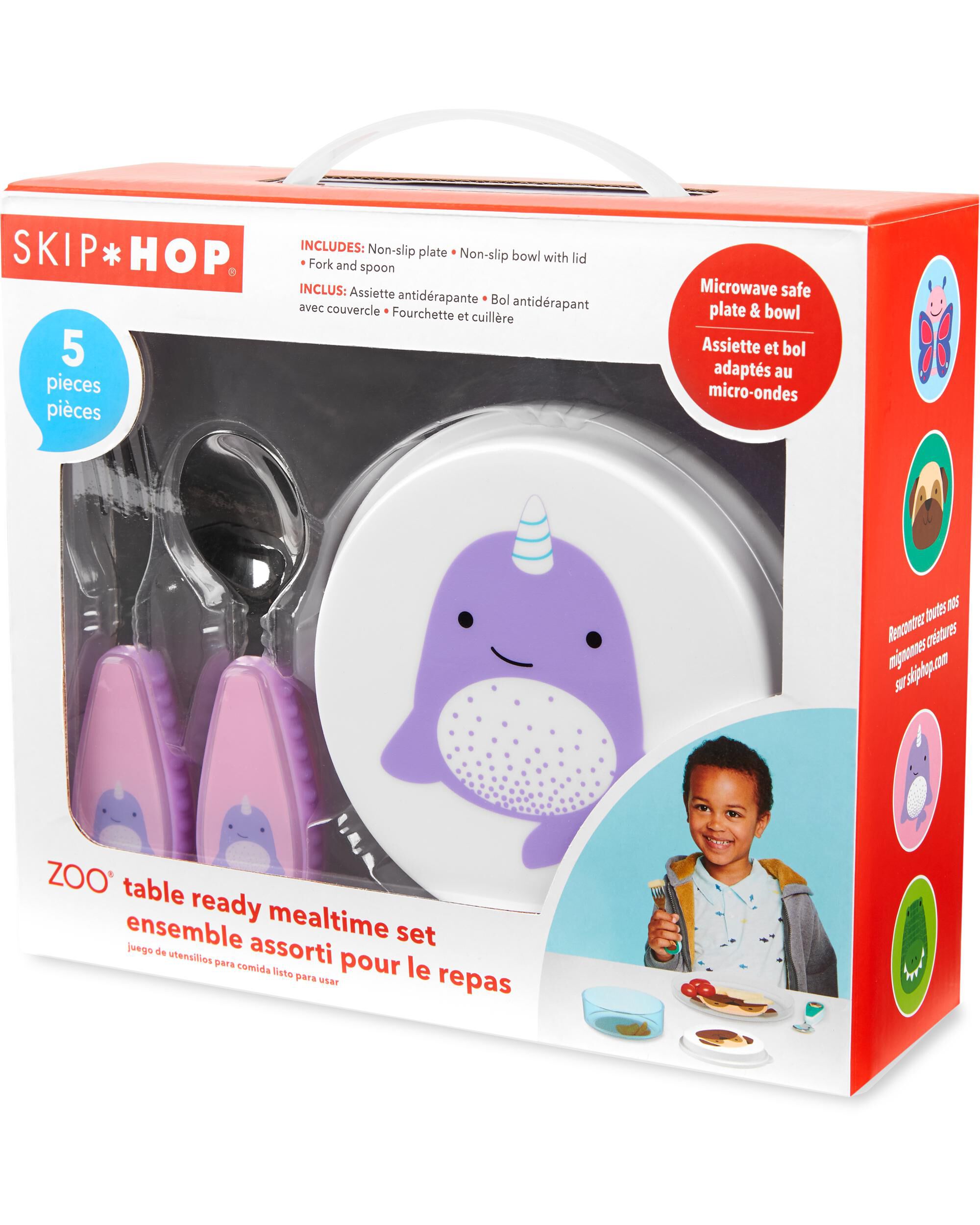 Multi ZOO Table Ready Mealtime Set Narwhal Carter s Oshkosh Canada