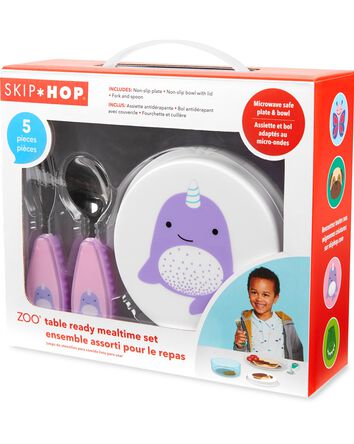 ZOO Table Ready Mealtime Set - Narwhal, 