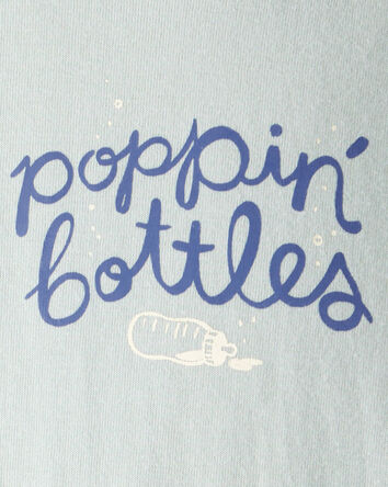 Baby Cotton Long-Sleeve Graphic Bodysuit - Green, 