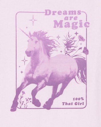 Kid Dreams Are Magic Exclusive Graphic Tee, 