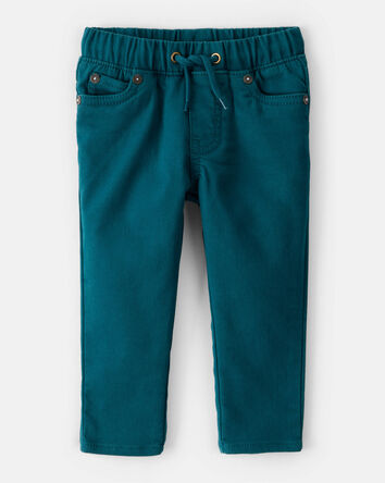 Baby Boy Drawstring Pants - Green, 