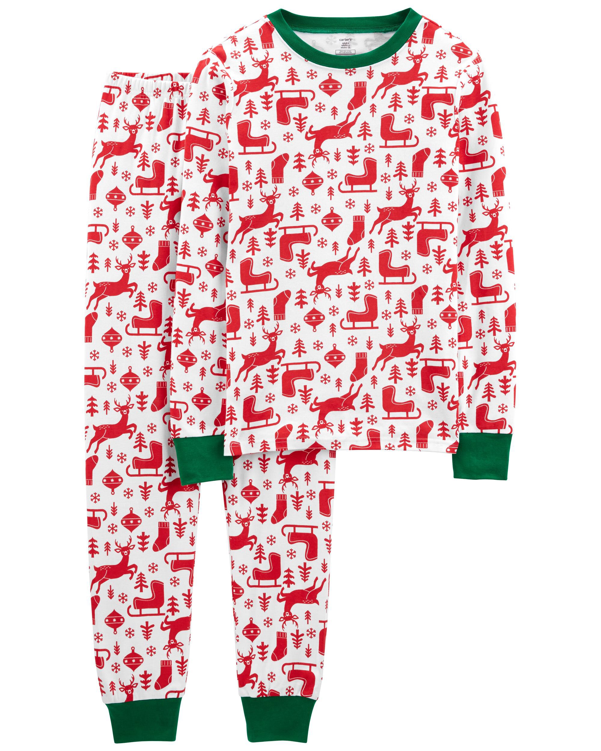 Carters christmas pajamas 2021 top