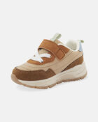 Toddler Boy Athletic Sneakers - Brown, image 6 of 6 slides