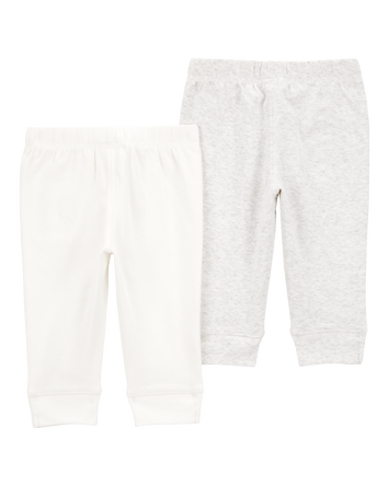 Bébé Emballage de 2 pantalons à enfiler, 