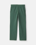 Boys Microfleece Wide-Leg Pants - Olive Green, image 2 of 4 slides