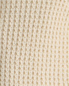 Baby Bear Ears Hooded Sweater - Ivory, image 2 of 3 slides