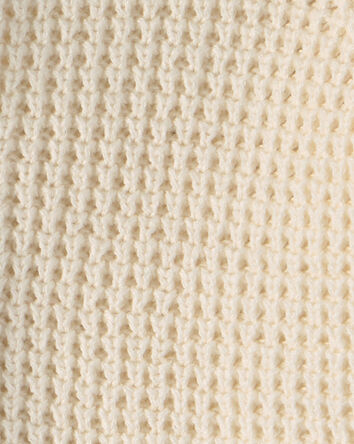 Baby Bear Ears Hooded Sweater - Ivory, 