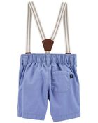 Baby Suspender Shorts, image 2 of 3 slides