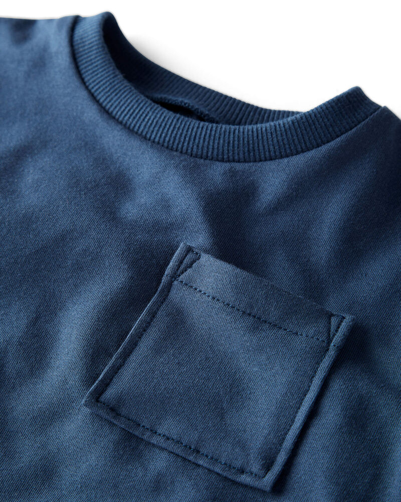Baby 3-Pack Organic Cotton Long-Sleeve Stretch Jersey Tees, image 2 of 7 slides