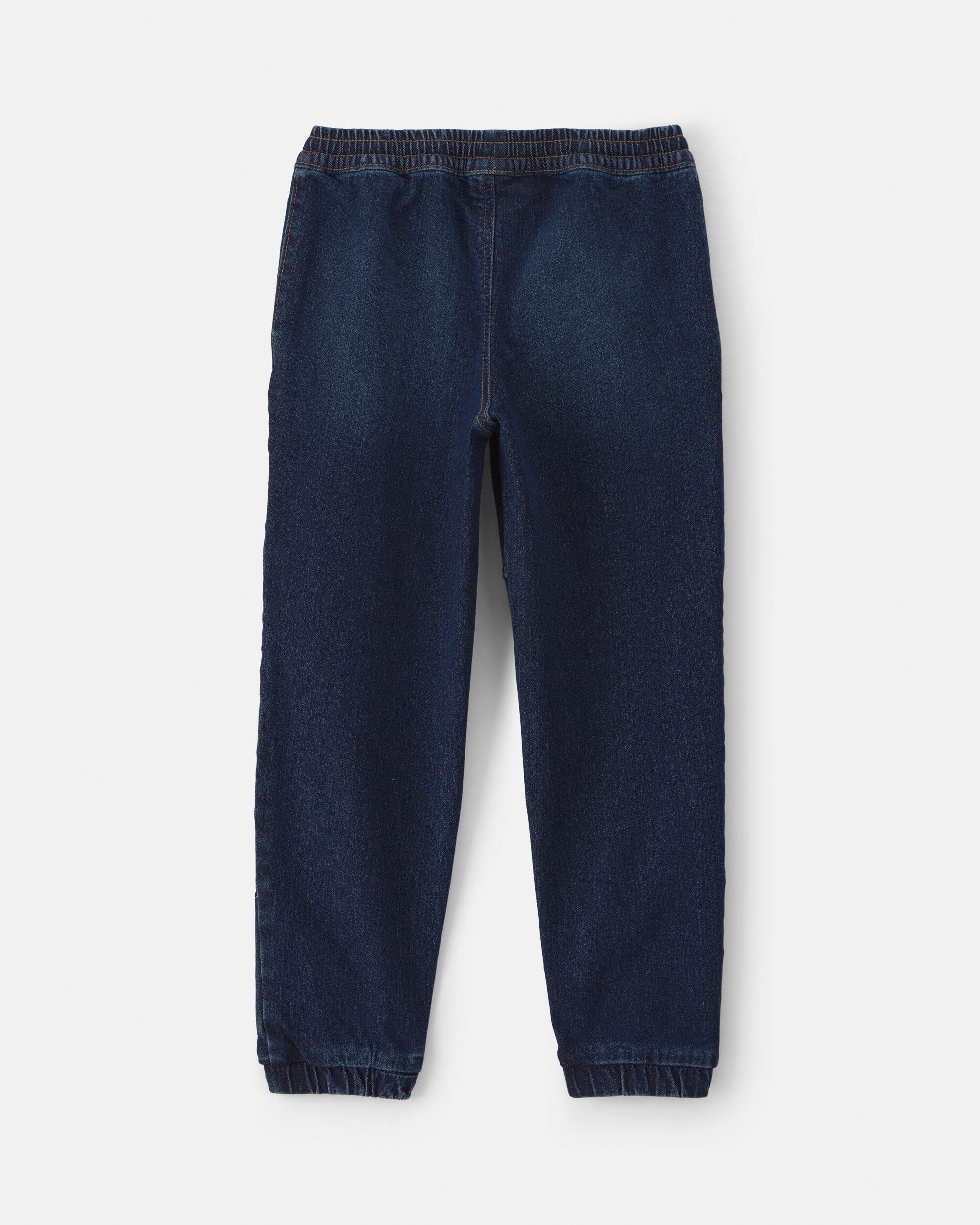 Boys Denim Relaxed Joggers - Dark Wash | Carter's Oshkosh Canada