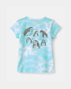 Toddler Girl Disney&copy; Moana Graphic Tee - Turquoise, image 2 of 5 slides