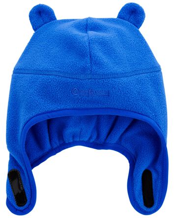 Baby Fleece Hat With Chinstrap, 