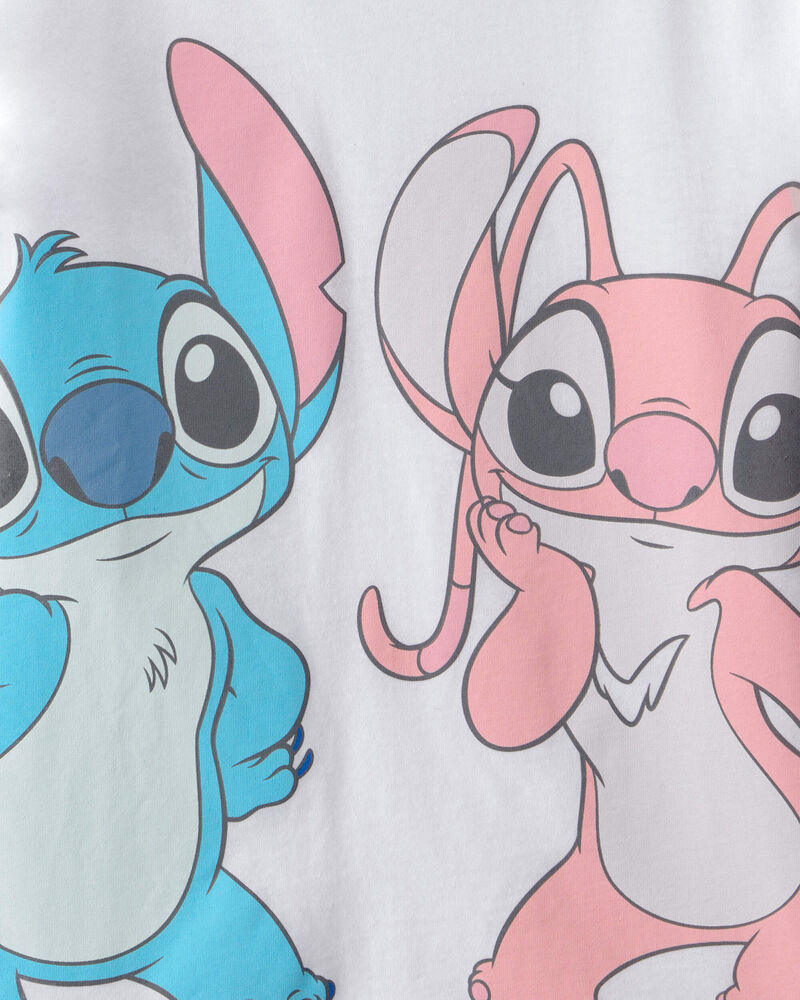 Girls Disney&copy; Lilo & Stitch Graphic Tee - White, image 2 of 2 slides