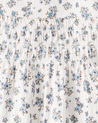 Toddler Girl 2-Piece Organic Cotton Set in BlueMist Bloom Print, image 3 of 4 slides