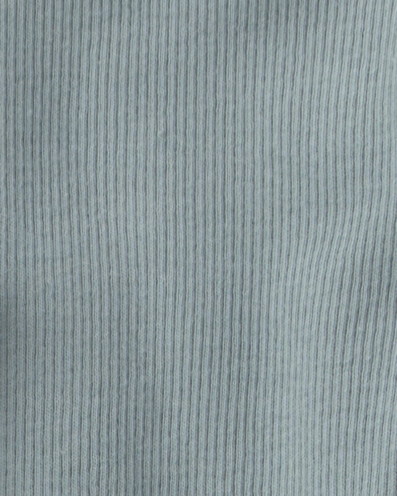 Baby Girl 3-Pack Organic Cotton Rib Slim Fit Tops, image 3 of 5 slides