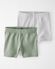 Green, Heather Grey