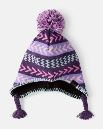 Toddler Girl KOMBI Booster Knit Hat, 