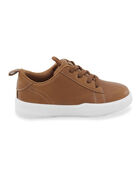Toddler Boy Athletic Sneakers - Tan, image 1 of 7 slides