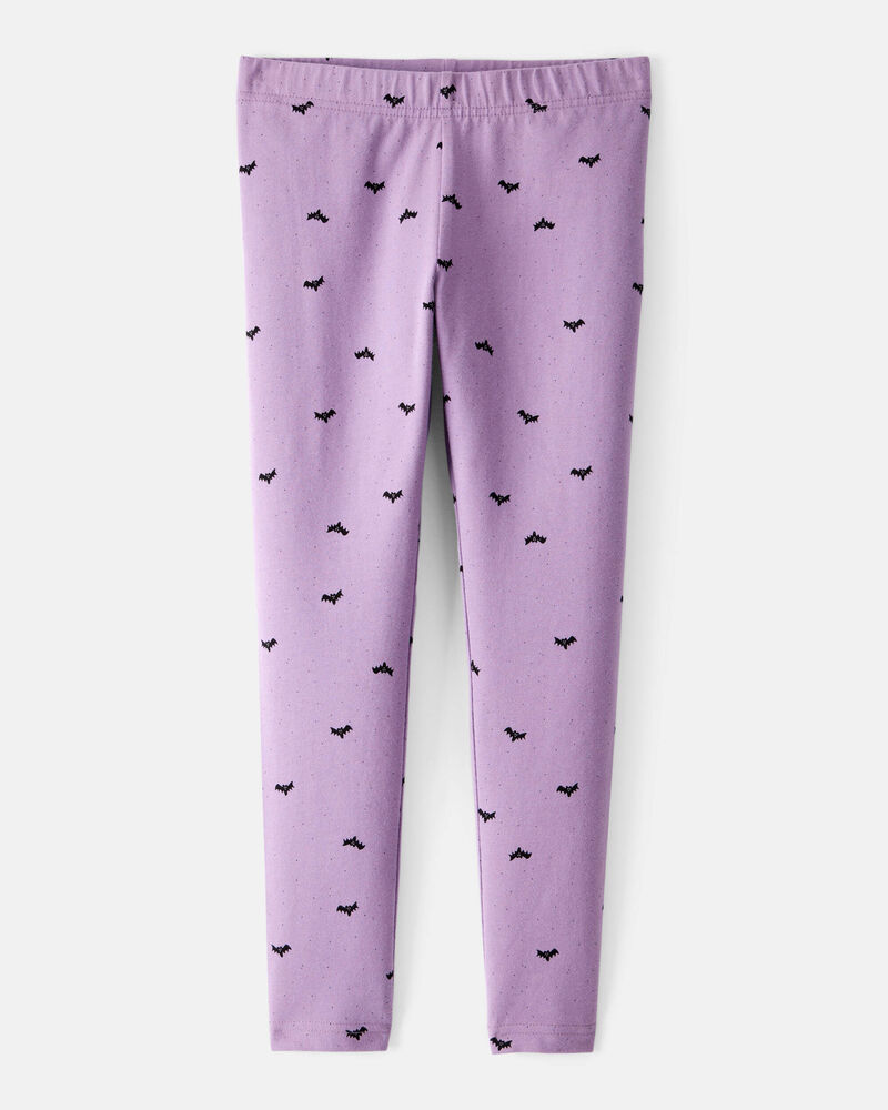 Kid Halloween Bat Leggings, image 1 of 4 slides