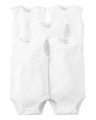 Baby 5-Pack Sleeveless Original Bodysuits, image 1 of 2 slides