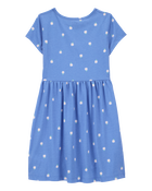 Kid Daisy-Print Short-Sleeve Dress, image 2 of 4 slides