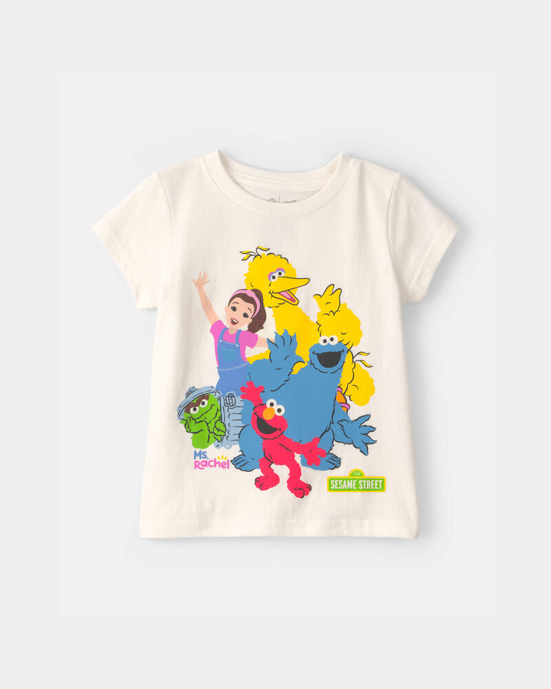 Tout-petit fille - T-shirt &agrave; imprim&eacute; Ms. Rachel&trade; &ndash; Blanc, image 1 sur 2 diapositives