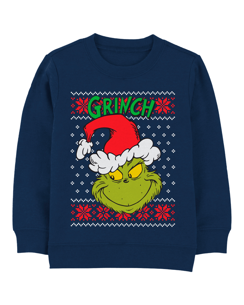Enfant en bas age Chandail a motif de Noel du Grincheux
