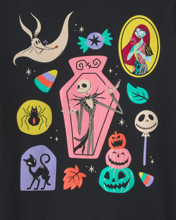 Girls Disney&copy; Nightmare Halloween Graphic Tee - Black, 