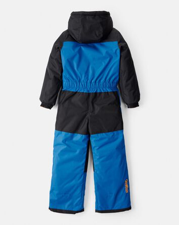 Garçons - Combinaison de neige Taslan en une pièce - Bleu, 