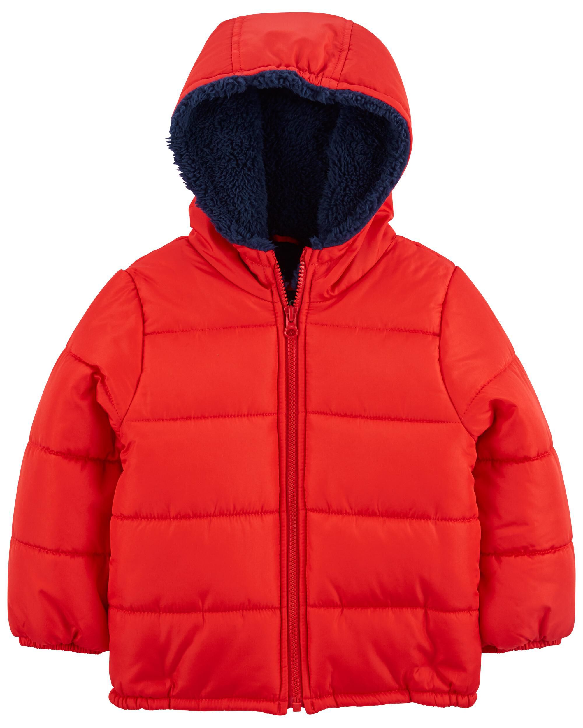 Boys red hotsell puffer coat