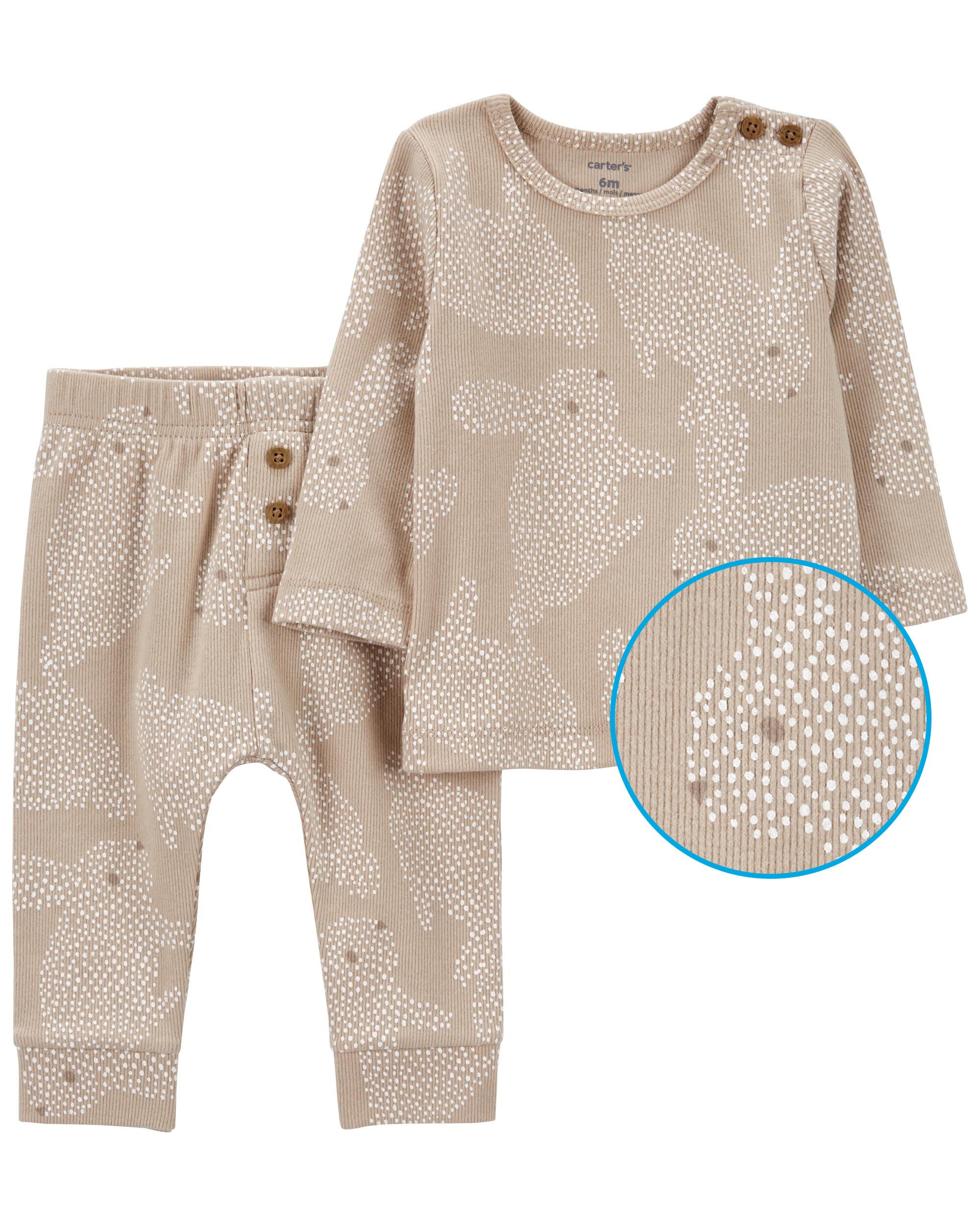 Taupe 2 Piece Bunny Outfit Carter s Oshkosh Canada