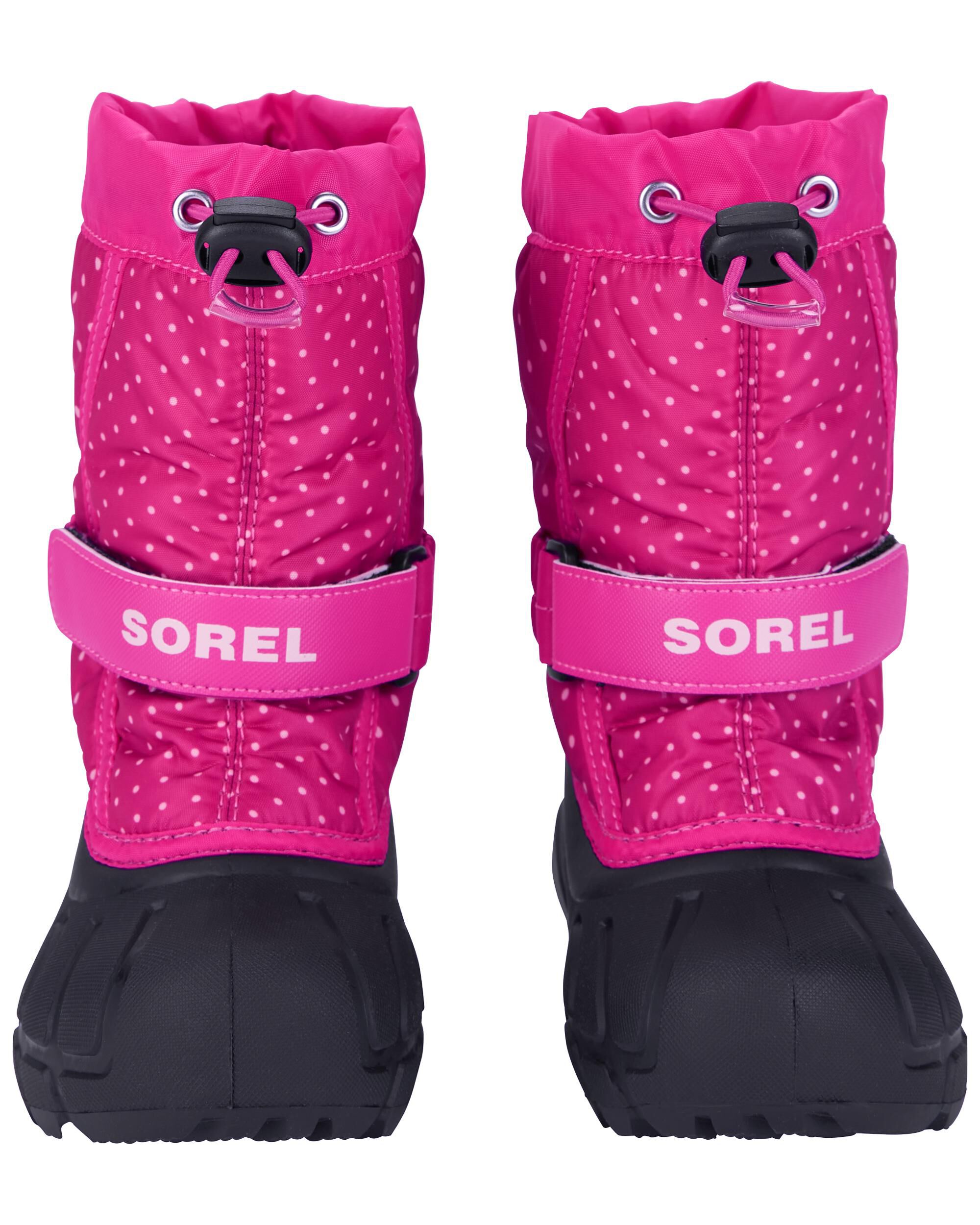 Pink Polka Dot Toddler SOREL Flurry Snow Boot Carter s Oshkosh Canada