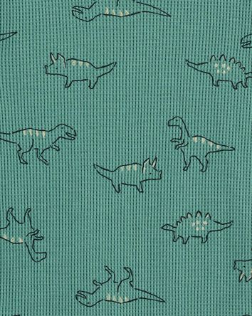 Toddler 4-Piece Dinosaur Trucks Thermal Pyjamas, 